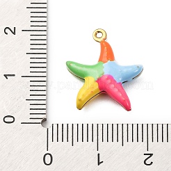 Подвески из нержавеющей стали 304 с эмалью&nbsp;STAS-B112-01G-01