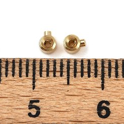 Зажимные бусины из латуни KK-P310-23A-G