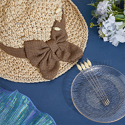 6 шт. бусина-бочонок из смолы с латунными брошами&nbsp;JEWB-DR00022