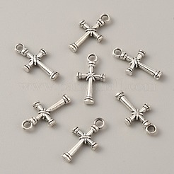 Tibetischer stil Aluminium Anhänger & Charms&nbsp;FIND-CJC0007-42E