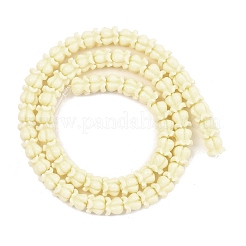 Нити резных бусин из синтетического коралла&nbsp;CORA-C004-04
