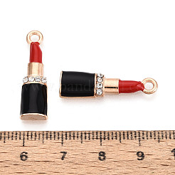 Подвески из сплава со стразами и эмалью&nbsp;ENAM-T024-62A-G