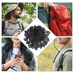 100 шт. пластиковые соединительные подвески&nbsp;KY-CA0001-58B