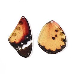 Подвески в виде крыльев бабочки из эпоксидной смолы&nbsp;RESI-T057-86C