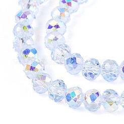 Прозрачные стеклянные бусины EGLA-N016-4mm-02