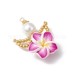 Подвески из семенного стекла и полимерной глины PALLOY-MZ00677