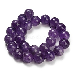 Natürlichen Amethyst Perlen Stränge&nbsp;G-S033-A01-16mm