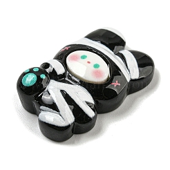 Кабошоны из непрозрачной смолы на тему Хэллоуина RESI-E057-02C