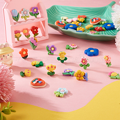 Кабошон из непрозрачной смолы CRES-TA0001-18