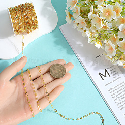 1 рулон латунных цепочек-скрепок CHC-SC0001-06G