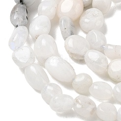 Brins de perles de pierre de lune arc-en-ciel naturel&nbsp;GG-CBAAEDE-B05
