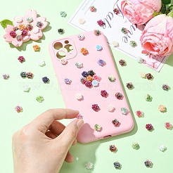 100шт пластиковые кабошоны&nbsp;KY-CJ0002-18