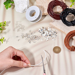 DIY-Kit zur Herstellung von Armbändern aus Rindslederkordeln&nbsp;DIY-TA0015-01