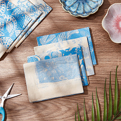 8 лист 8-х стилей бумажных керамических наклеек DIY-BC0012-05A