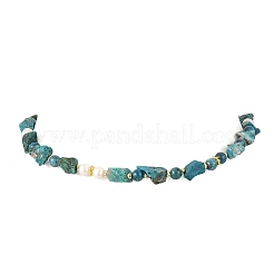 Collares de cuentas redondas de apatita natural&nbsp;NJEW-JN06592