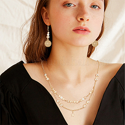 18 шт. подвески из нержавеющей стали 304 двух цветов&nbsp;STAS-DC0013-14