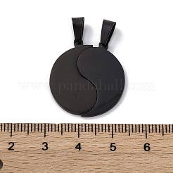 201 ステンレススチール スプリットペンダント  サッカーのチャーム  レーザー切断  変色防止  ミックスカラー  25x24x1mm  穴：6x3.5mm&nbsp;STAS-Q342-36P