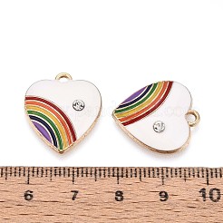 Кулон эмали сплава&nbsp;ENAM-H039-07G-A