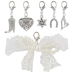 17 шт. 6 стиля&nbsp;HJEW-GF0001-52