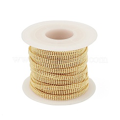 Латунные тройные цепочки с шариками и бусинами CHC-M025-13G