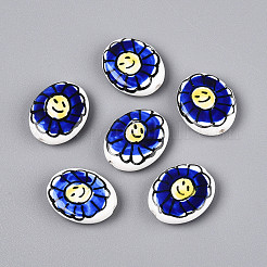 Фарфоровые бусины ручной работы PORC-T134-14M