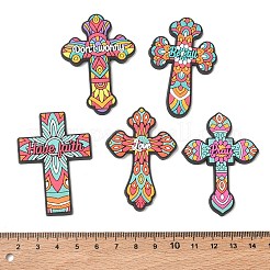 Cabochons en PVC avec citations inspirantes sur le thème du Mexique&nbsp;PL-CBAEA65-06