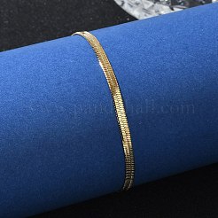 Ионное покрытие (ip) 304 нержавеющая сталь браслеты-цепочки в елочку BJEW-P236-15G