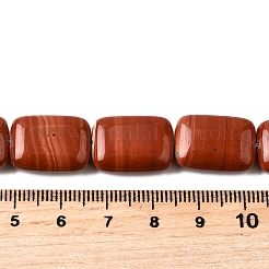 Натуральные красные яшмы бусы пряди G-S386-A18