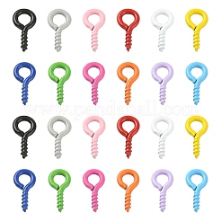 Окрашенные распылением железные винты с проушиной IFIN-YW0001-84