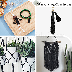 1 рулон хлопчатобумажных ниток для рукоделия и вязания KNIT-SC0001-02A