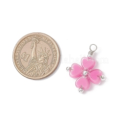 Акрил с латунными подвесками&nbsp;PALLOY-JF04136-02