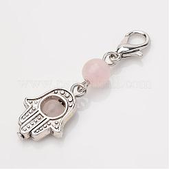 Сплавочные подвески тибетского стиля HJEW-JM00191