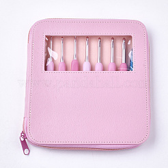 ツールセット  かぎ針編みフック  tpr＆ppハンドル付き  はさみ  ミックスカラー  19x17.5x2.5cm  ピン：2.5mm / 3mm / 3.5mm / 4mm / 4.5mm / 5mm / 5.5mm / 6mm&nbsp;TOOL-T006-12