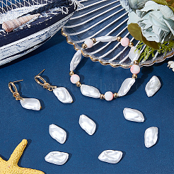 1 нить бусины из искусственного жемчуга из АБС-пластика KY-SC0002-07