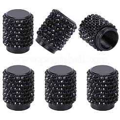 8 bouchon de valve de pneu en caoutchouc strass&nbsp;FIND-GF0009-36A