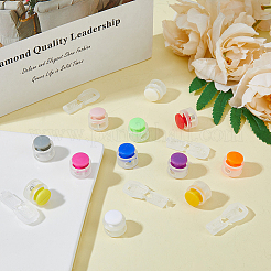 36 шт. 12-х цветные пластиковые зажимы для шнура KY-DC0001-21