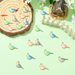 20pcs 4 pendentifs en alliage de couleurs&nbsp;ENAM-YW0009-44