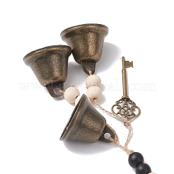 2 шт. латунный подвесной ключ-колокольчик&nbsp;HJEW-JM04229