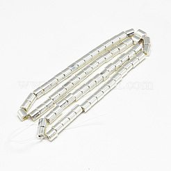 Electroplate non magnetici ematite sintetico fili di perline&nbsp;X-G-Q465-35S