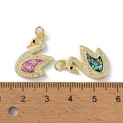 Латунные микро проложить кубического циркония подвески&nbsp;KK-A197-24G