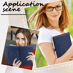 Прямоугольные обложки для блокнотов из искусственной кожи&nbsp;AJEW-WH20019-55C