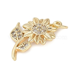 Стойки обшивки латунь микро проложить Циркон подвеску&nbsp;KK-H509-25G-01