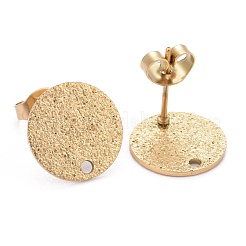 Ионное покрытие (ip) 304 нержавеющая сталь гвоздики фурнитура для сережек&nbsp;X-STAS-Z021-C-01G