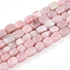 Натуральный розовый опал бусы пряди G-N346-04A-09