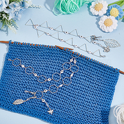 Акриловые бисерные цепочки для вязания рядов HJEW-NB00146