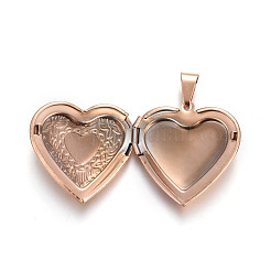 Подвески-медальоны из нержавеющей стали 304 STAS-O116-04G-RG