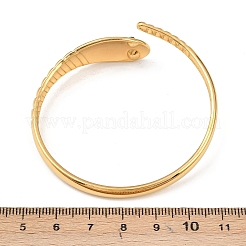 Браслеты-манжеты из нержавеющей стали 304 для женщин&nbsp;BJEW-C129-05G