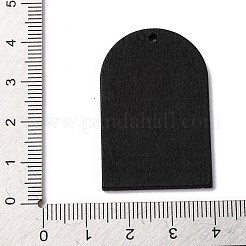 Деревянные подвески с односторонним принтом WOOD-B009-01A