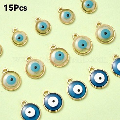 15шт 3 стиля подвески с эмалью из эпоксидной смолы&nbsp;RESI-YW0001-78