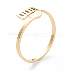 Ionenplattierung (IP) 201 Edelstahl-Manschettenringe&nbsp;LS-RJEW-M136-01B-G
